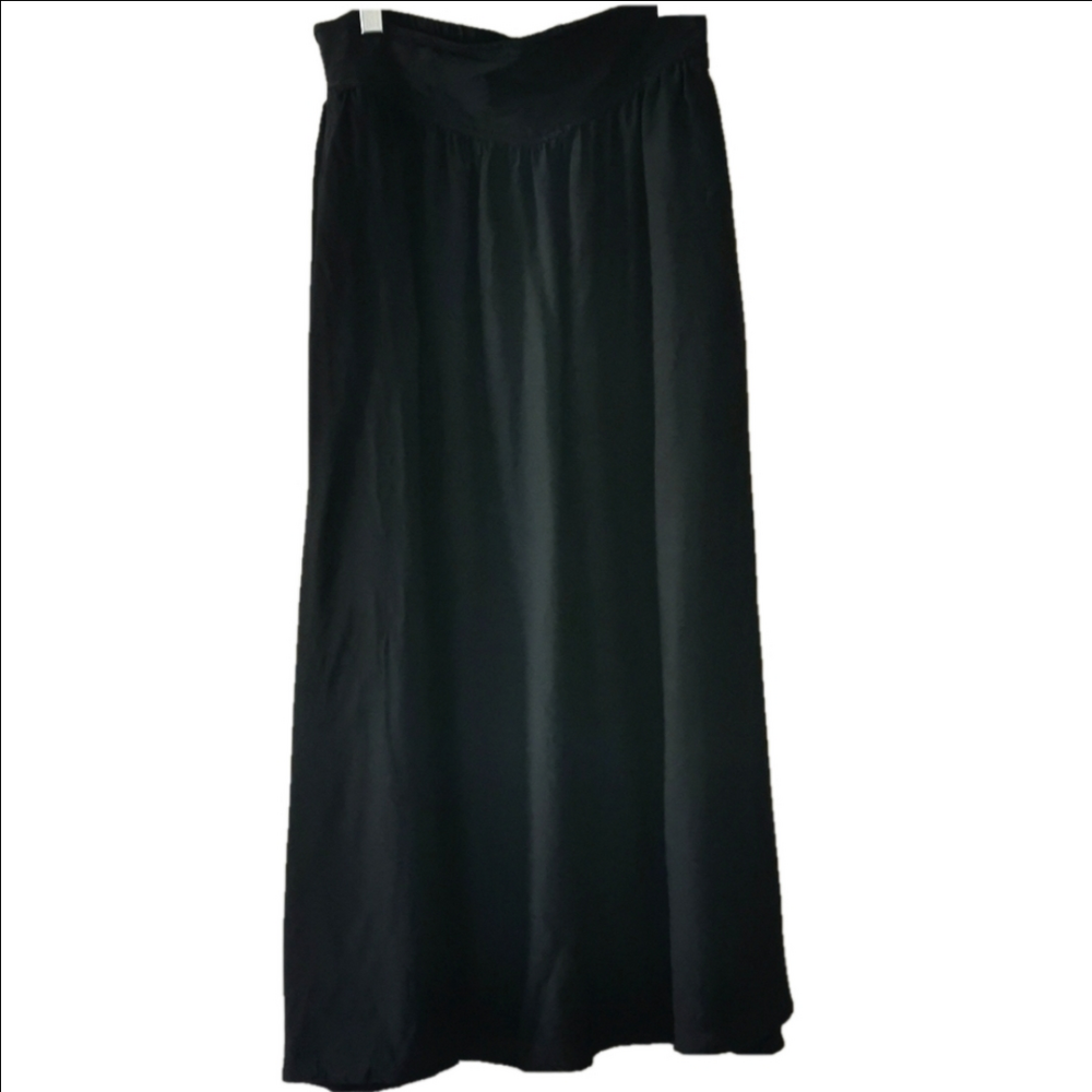 Vintage Sport Collection A line Black Swing Skirt. Size XS